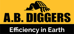 AB Diggers | Excavation & Earthmoving Logo